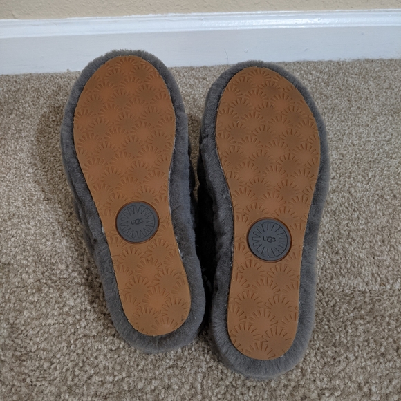 UGG Fluff Yeah Slides, Charcoal - Picture 4 of 6